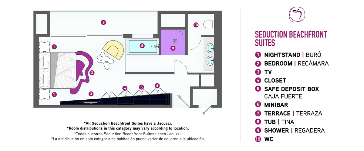 4.Seduction Beach Front Suites_plano 1200x500